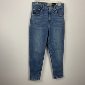 Levi‎ Strauss Silver Tab Mom Jeans Women's 28x27  Denim High Rise